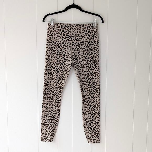 Varley Duncan Animal Cheetah High-Waist Leopard Leggings Pants, size M - Picture 1 of 4